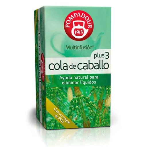 [70143] Cola de Caballo Plus 3 Pompadour 20 infusiones