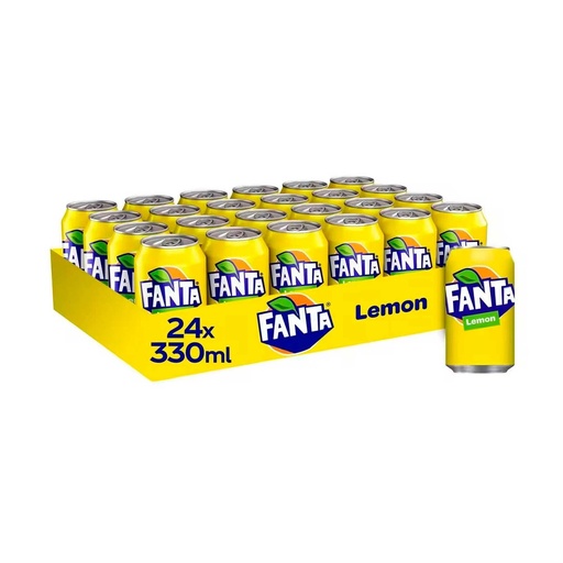 [06004] Fanta Limon lata  pack 24x33cl 5449000006004