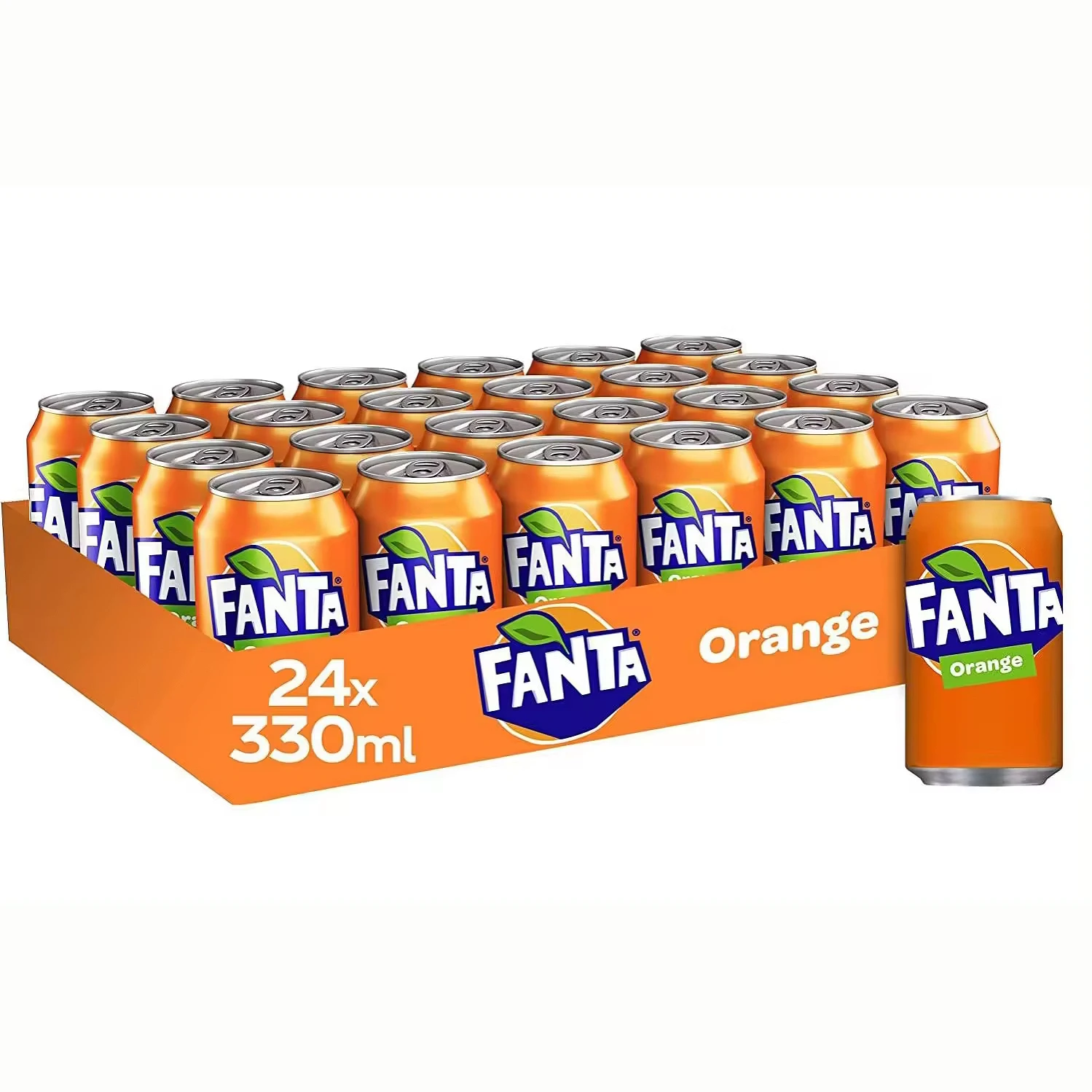 [11527] Fanta Naranja lata pack 24x33cl
