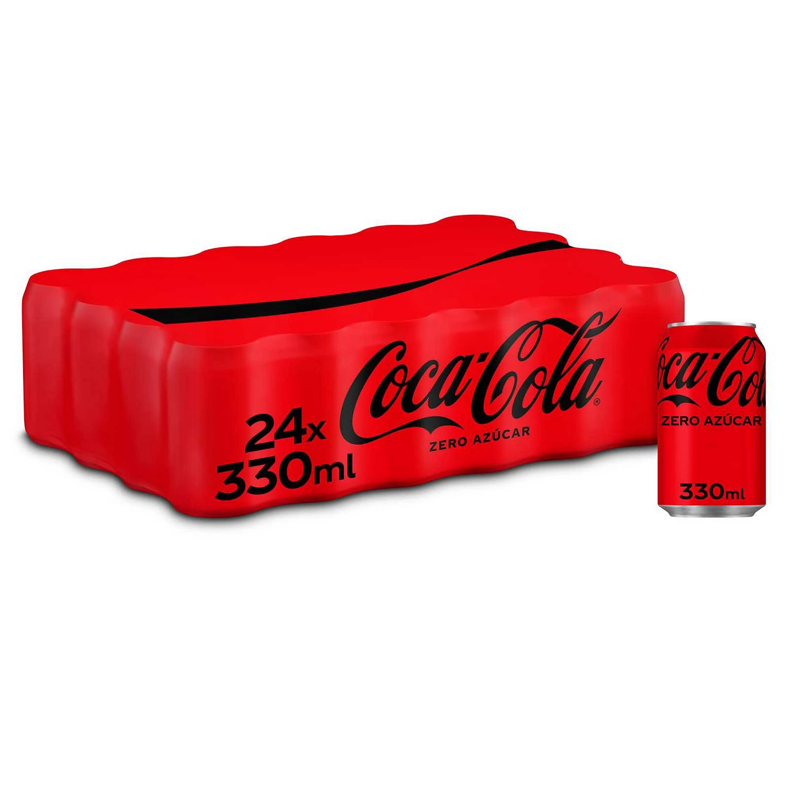 [136909] Coca-Cola Zero lata pack 24x33cl