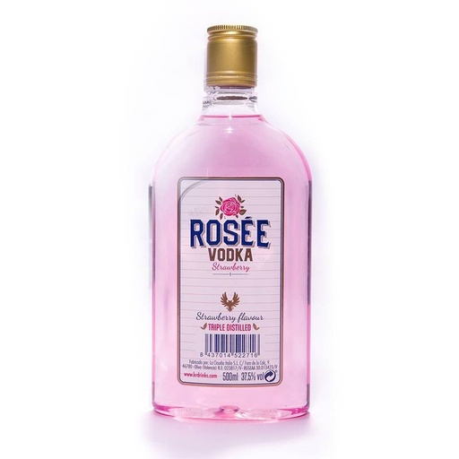 [9318595923003] Vodka Rosée Strawberry, botella  0,5l