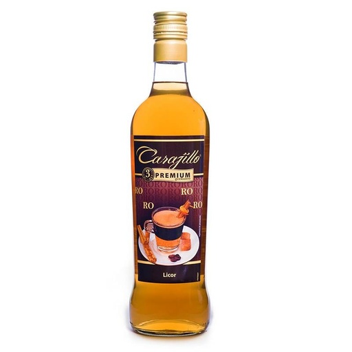 [25102] Carajillo de Ron Premium 3 colores, botella de 70cl