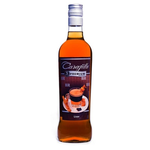 [25052] Carajillo de Brandy Premium 3 colores, botella de 70cl