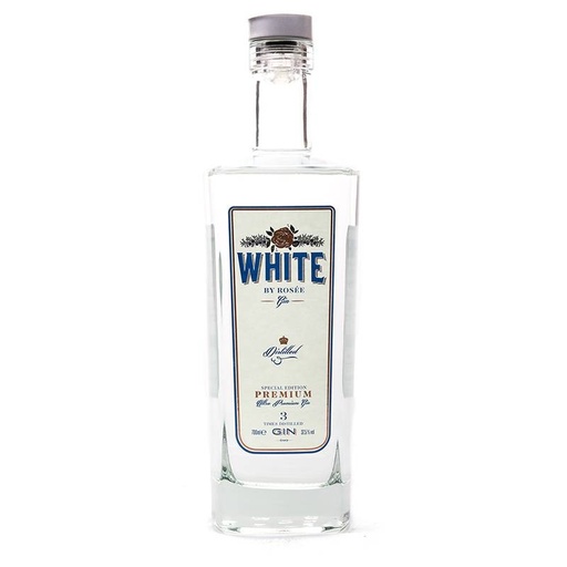[9318595825052] Gin Rosée White PREMIUM, botella  70cl