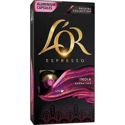 [4029167] India Karnataka, L'or espresso, 10 cápsulas compatible con Nespresso
