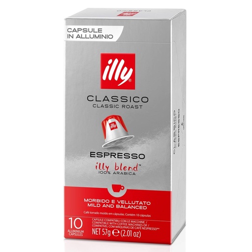 [22698] illy Classico 10 Cápsulas Compatibles Nespresso®
