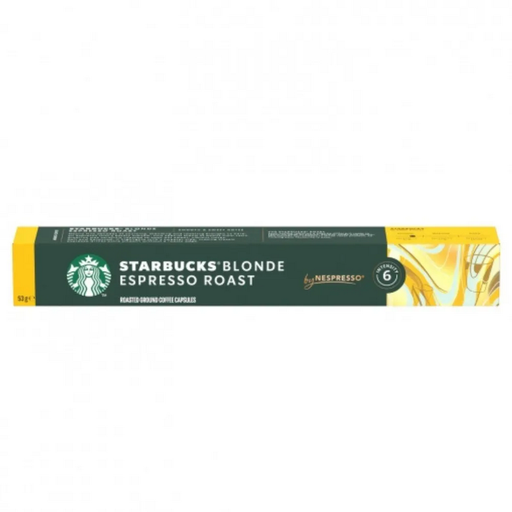 [6220713] Blonde Espresso Roast 10 cápsulas Nespresso Starbucks 7613036961585