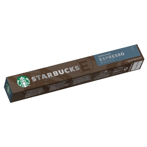 [6220613] Dark Espresso Roast 10 cápsulas Nespresso Starbucks 7613036961646