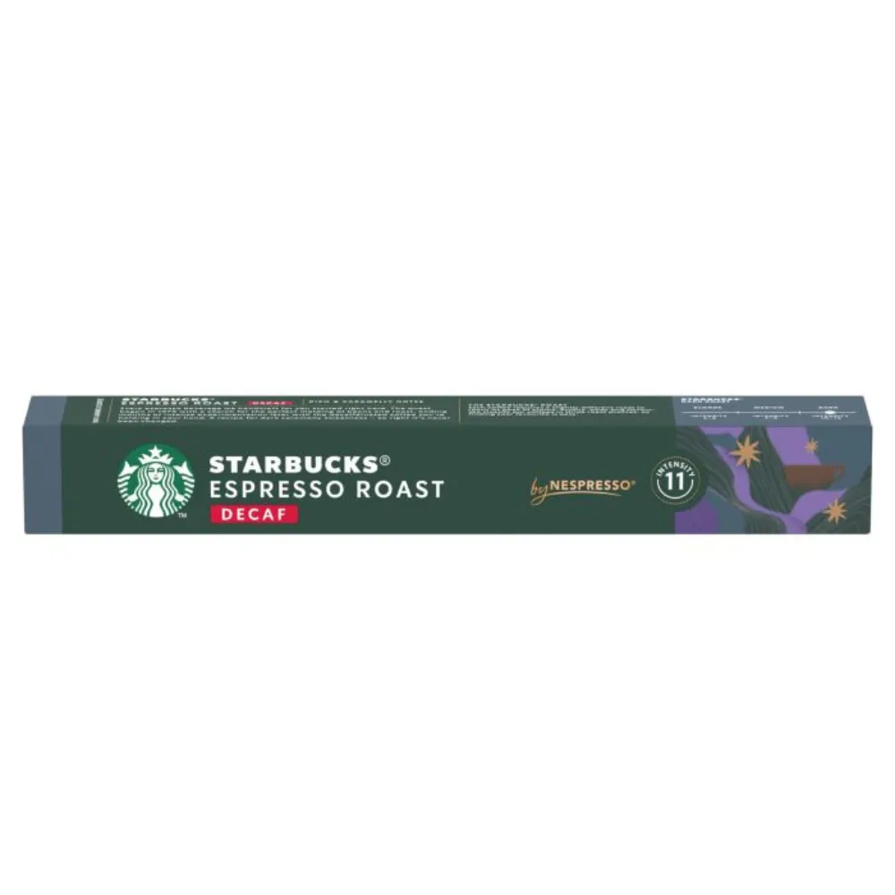 [6220313] Espresso Roast Descafeinado 10 cápsulas Nespresso Starbucks
