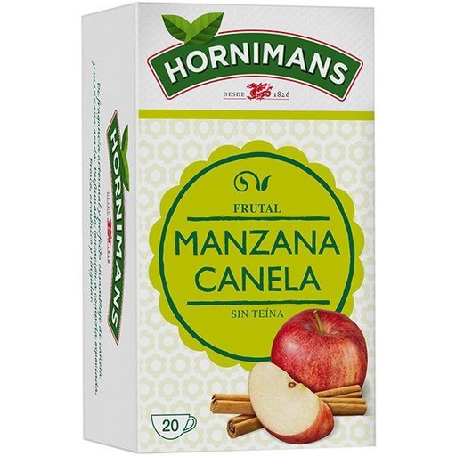 [4061583] Infusión de manzana y canela 20 bolsitas Hornimans