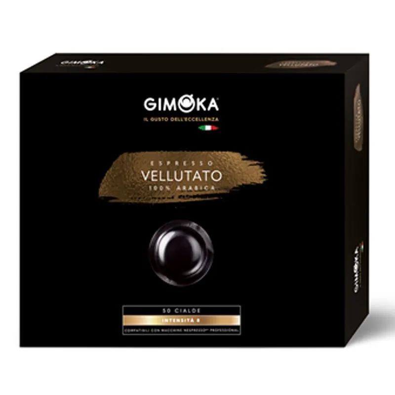 [CUPCNPGEVEL50] Espresso 100% Arábica Nespresso Profesional Gimoka 50 cápsulas.