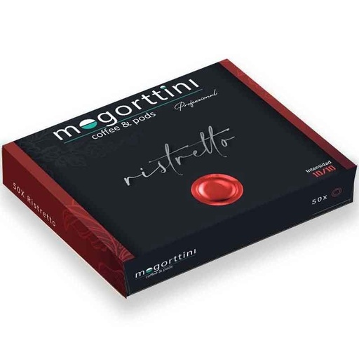 [MOG008] Ristretto Mogorttini, compatibles con Nespresso Profesional 50 cápsulas.