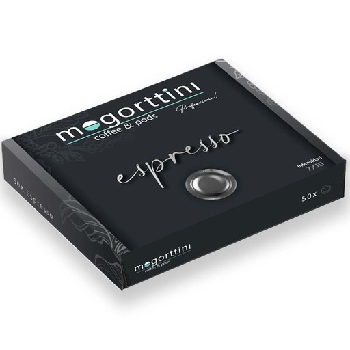 [MOG007] Espresso Mogorttini Profesional compatibles con Nespresso Pro 50 cápsulas. 8436583660072
