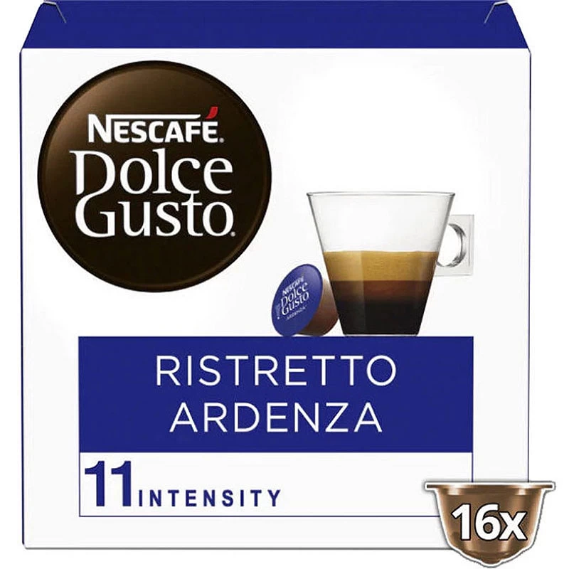 [12562727] Cafe Ristretto Ardenza Nescafe Dolce Gusto 16 uds