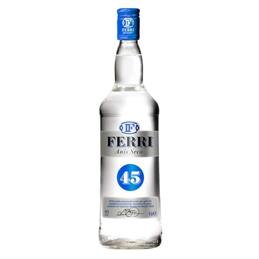 [ferricassalla] Anís seco Ferri Cassalla 45% 1L