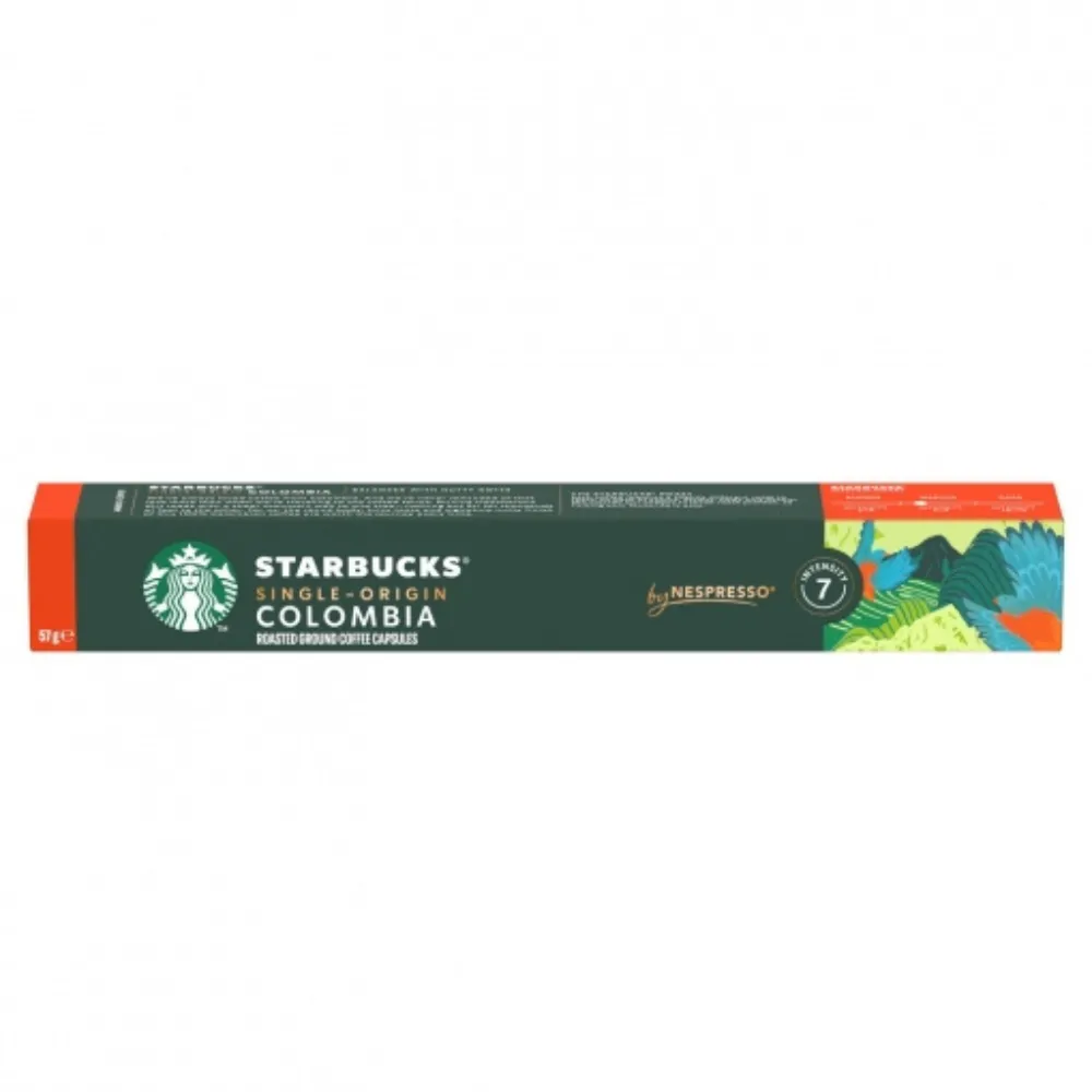 [6220513] Colombia 10 Cápsulas Single Origin Coffee  Nespresso Starbucks