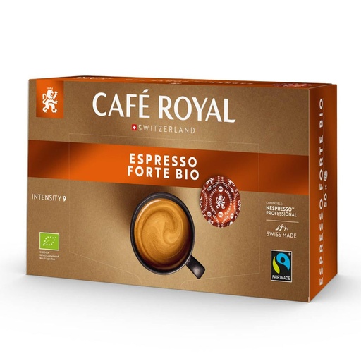 [2002305] Espresso Forte Bio Café Royal para NESPRESSO PRO 50 cápsulas