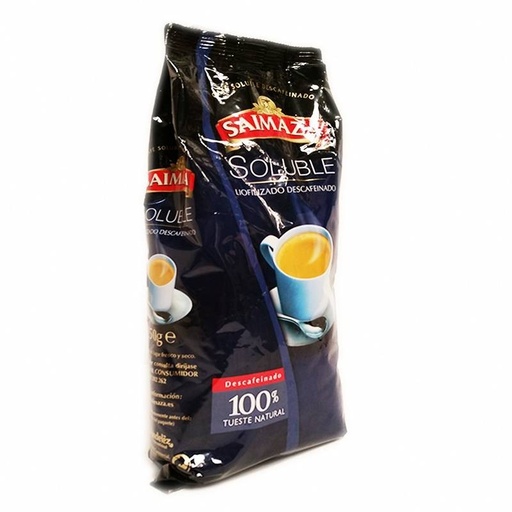 [4032431] Café Soluble descafeinado Liofilizado Saimaza 250 gr (Especial Vending)