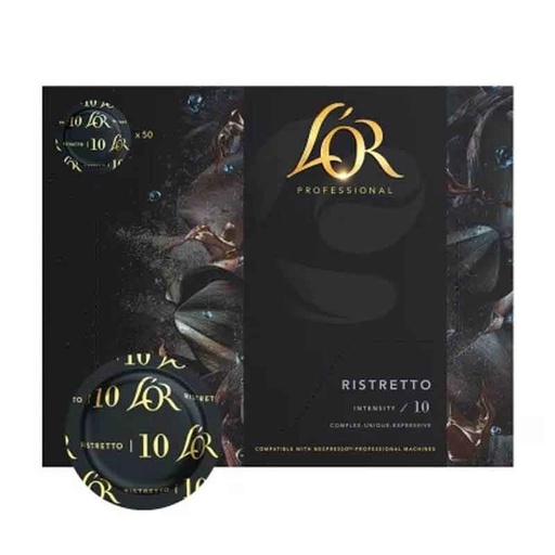[4029940] Ristretto L'or Pro 50 cápsulas para Nespresso Professional