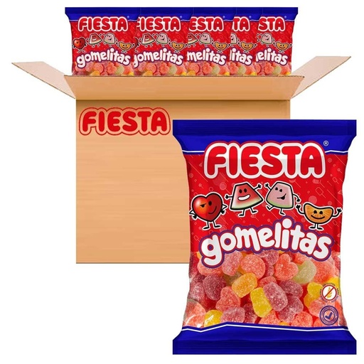 [48764] Gomelitas corazones surtidos 15 bolsas de 85 gr fiesta