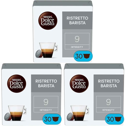 [12391304X3] Barista Magnum 90 cápsulas Dolce Gusto originales