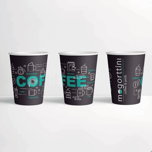 [MOG021] Surtido vasos papel - 75 unidades 6,5 onzas 185 ml | Mogorttini