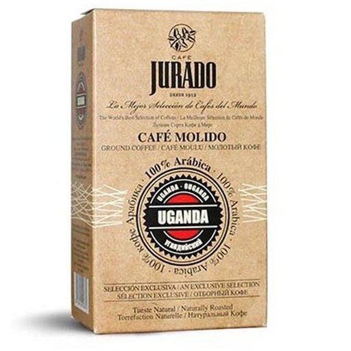 [30016293] Uganda Café molido de Café Jurado. Cafes del mundo. 250g 8410894002882