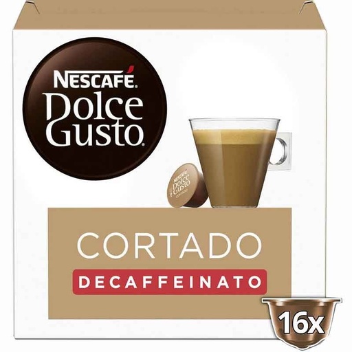 [12213078] Descafeinado Café Cortado 16U. Dolce Gusto