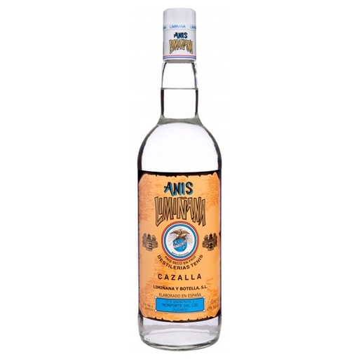 [00125304] Anis seco Limiñana Cazalla Botella 1 litro 8410548000035