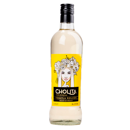 [1009459] Tequila Cholita Golden Botella de 0.70L