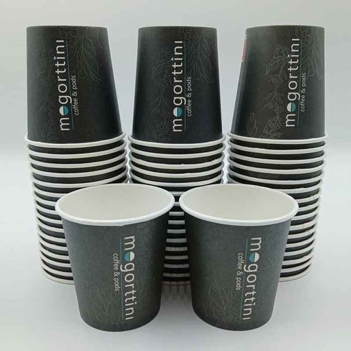 [16455] Surtido vasos papel  4 Oz 120 ml diseño Mogorttini 50 unidades
