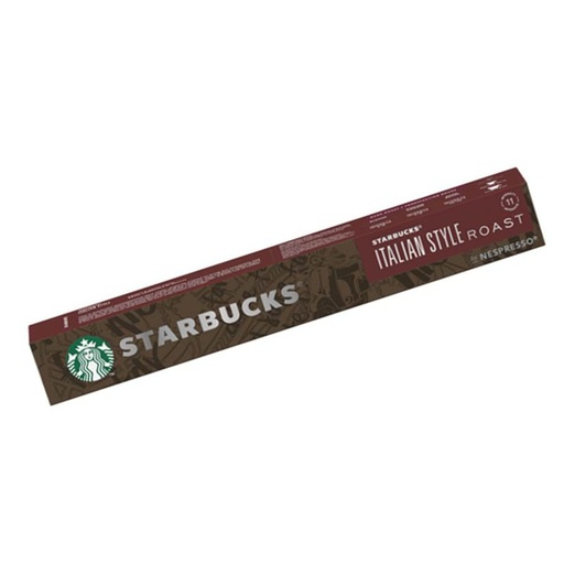 [6201193] Italian Style Roast de Starbucks, 10 cápsulas de Nespresso