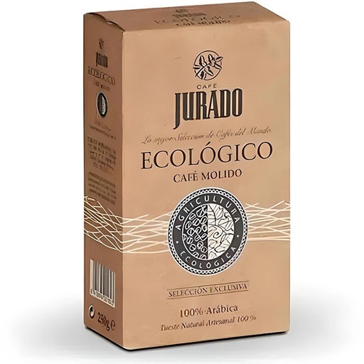 [30016286] Natural Ecológico Café molido Jurado Cafés del mundo. 250 gr. 8410894001823