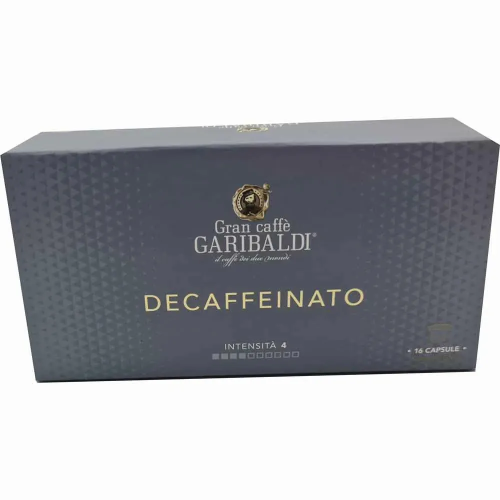 [CUPCCDGADEK16] Garibaldi Descafeinado 16 cápsulas compatible con el sistema GM3