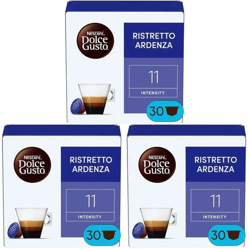 [12583926X3] Ristretto Ardenza 90 cápsulas Magnum Dolce Gusto Nescafé