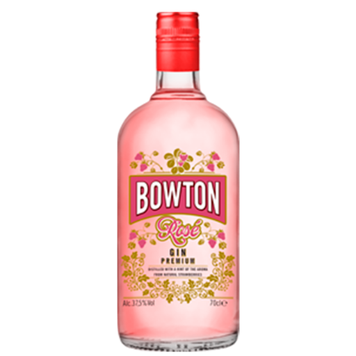[bowtonrose] Ginebra Premium Bowton Rosé 70 cl destilerias Ferri