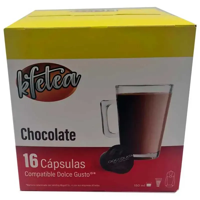 [MOG043] Chocolate Kfetea Dolce Gusto · 16 Cápsulas Cacao Compatible