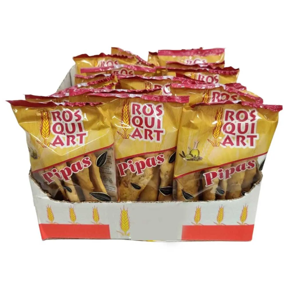[PI55] Rosquillas con pipas de Rosquiart caja 20 unidades