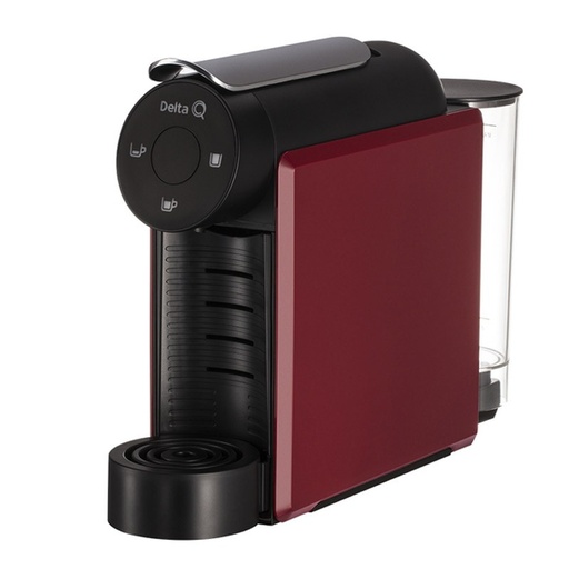 [miniqoolrojo] Delta Q MiniQool color rojo Cafetera de cápsulas Delta Q