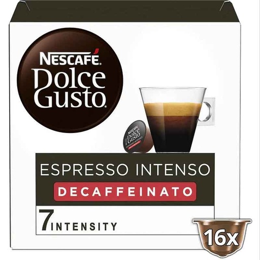 [12523871] Descafeinado Café Espresso Intenso  16 u Nescafé Dolce Gusto