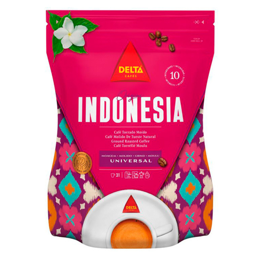 [5067003] Delta Café molido Indonesia de tueste natural. 220g