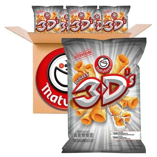 [841019903030] Bugles 3D Matutano 35 gr. 20 paquetes. 8410199030306