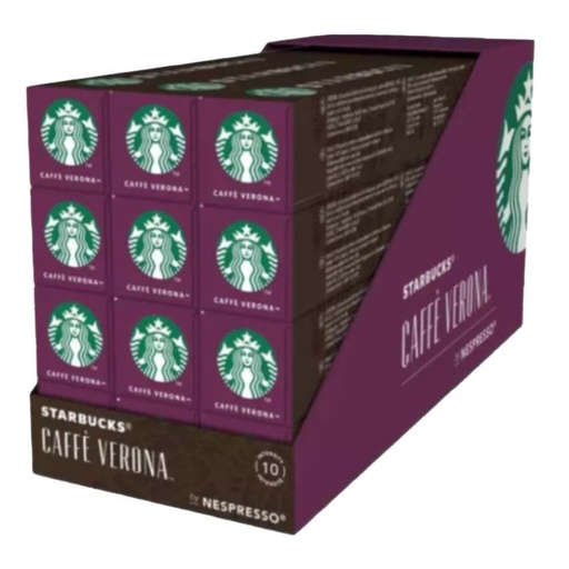 [6220213X12] Master Verona Starbucks 120 cápsulas 7613037048766
