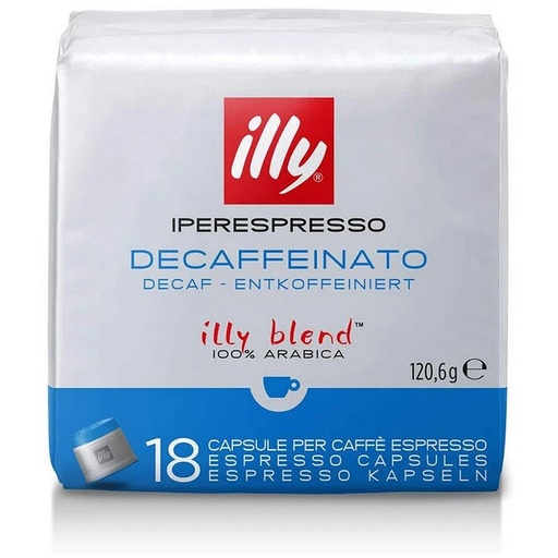 [A032] Iperespresso descafeinado 18 cápsulas Illy.