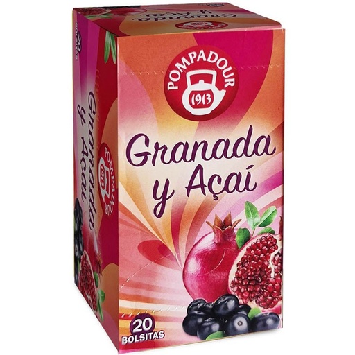 [71036] Infusión Granada y Açai Pompadour 20 unidades