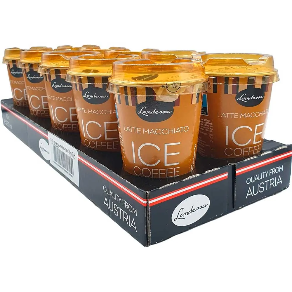 [BOTMAC] 10 Café Latte Macchiato Landesa para llevar.  220ml.