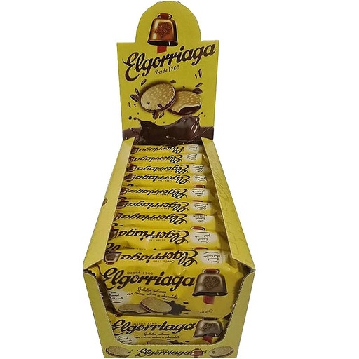 [201827] Caja Galletas Chocolate ELGORRIAGA, 18 ud. de 60 gr. 8410255918579
