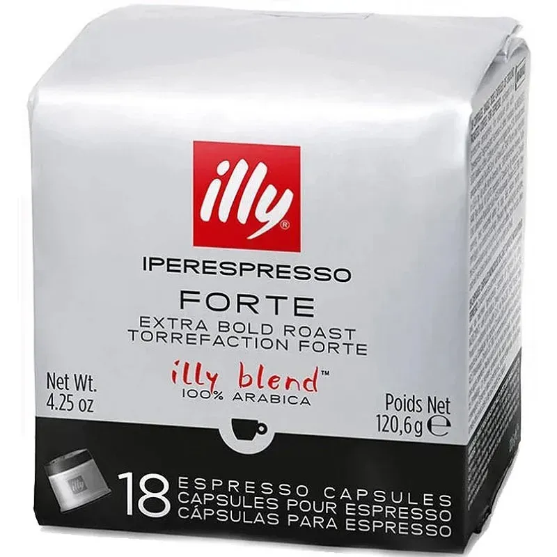 [A030] Illy Forte 18 cápsulas Iperespresso tostado forte