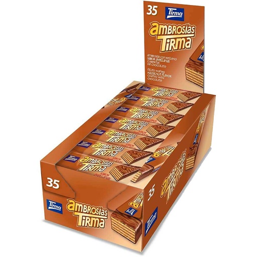 [8056148] Ambrosia de avellana Tirma caja 35 unidades. 8410085422406