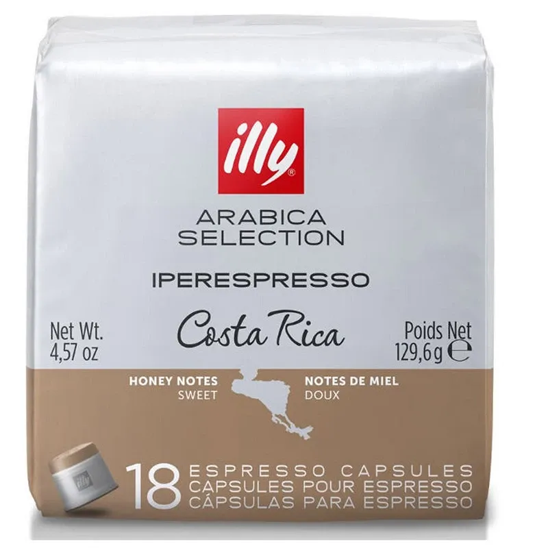 [A039] Costa Rica Iperespresso Arábica Selection 18 Cápsulas Illy.